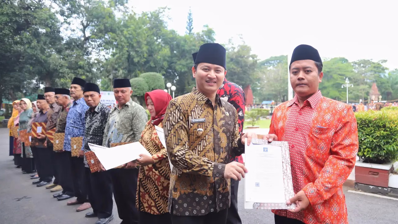 koperasi merah putih trenggalek diresmikan